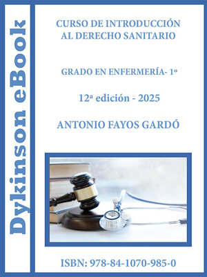 cover image of Curso de introducción al derecho sanitario